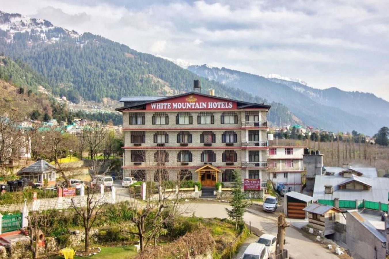 White Mountain Hotel Manali  Bagian luar foto