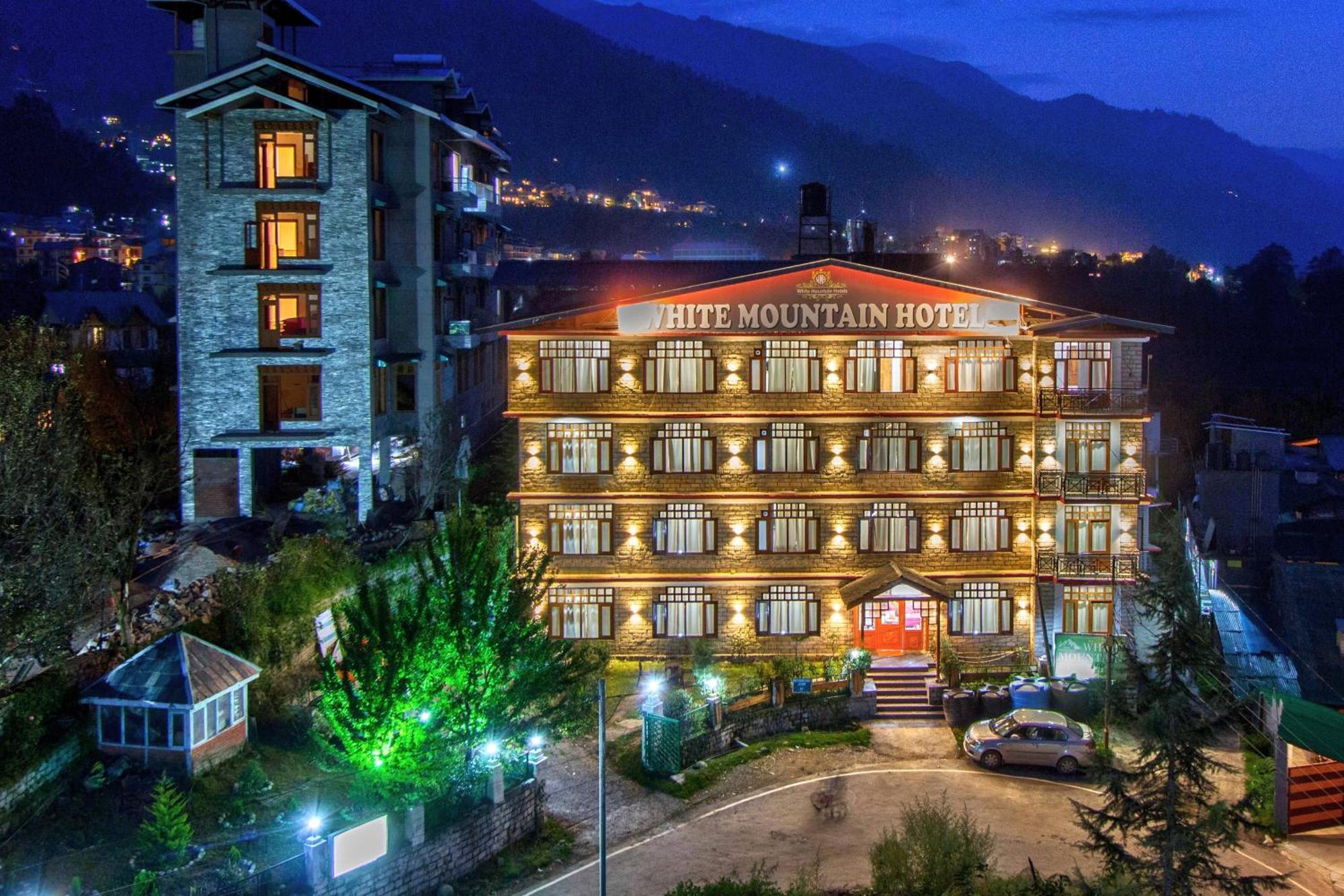 White Mountain Hotel Manali  Bagian luar foto