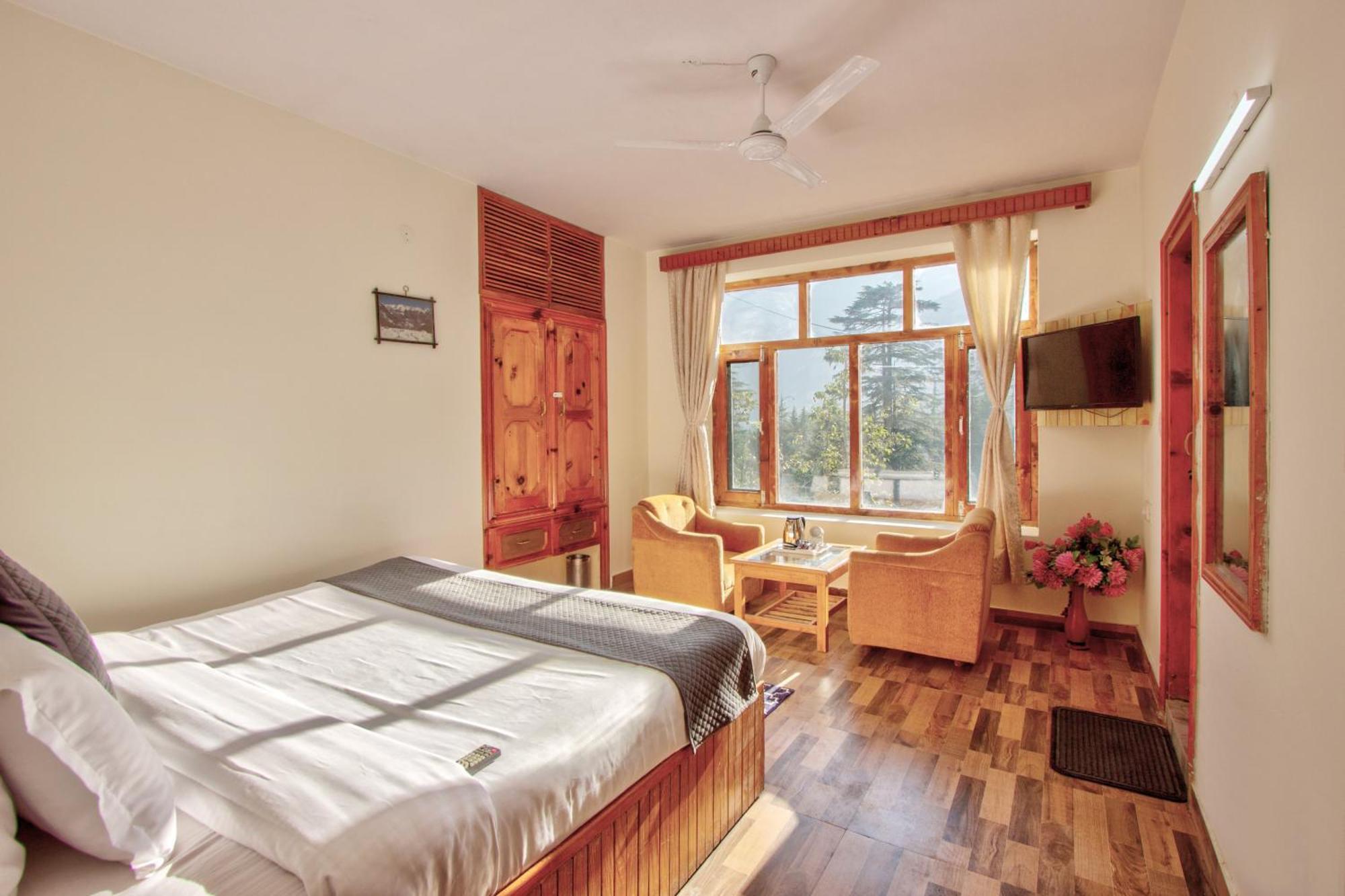 White Mountain Hotel Manali  Bagian luar foto